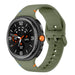 Samsung Galaxy Watch 8 - 40mm siliconen bandje (legergroen)