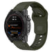 Garmin Fenix 7 outdoor siliconen band (legergroen)