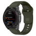 Garmin Epix Gen 2 outdoor siliconen band (legergroen)