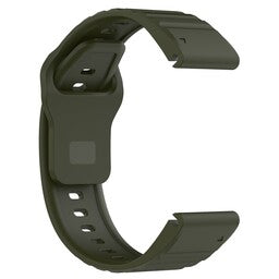 Garmin Instinct 3 - 45mm outdoor siliconen band (legergroen)