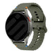 Xiaomi Mi Watch wave siliconen bandje (legergroen)