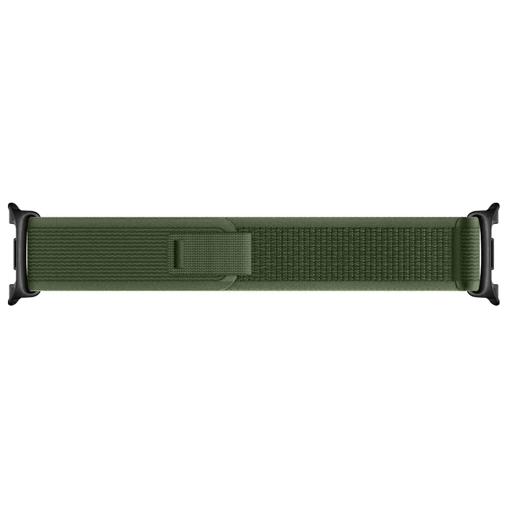 Samsung Galaxy Watch 8 - 44mm trail nylon band (legergroen)