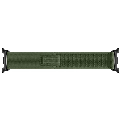 Samsung Galaxy Watch 8 Classic trail nylon band (legergroen)