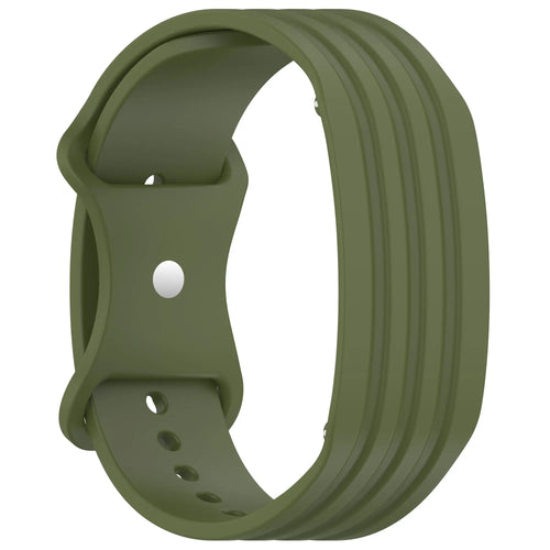 Garmin Cirqa Classic Silicone Strap (Army Green)