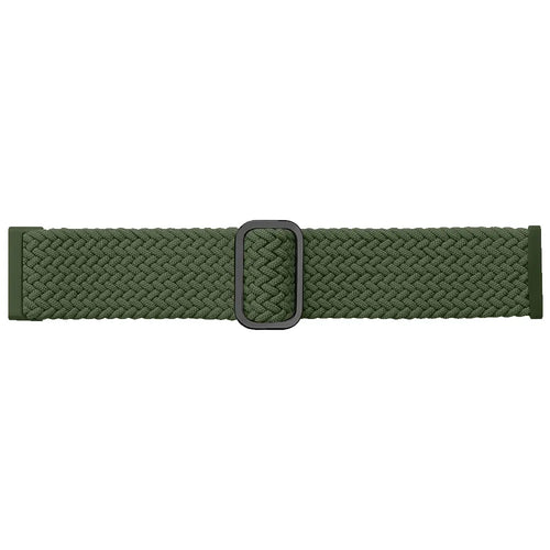 Fitbit Sense 2 Adjustable Woven Strap (Army Green)