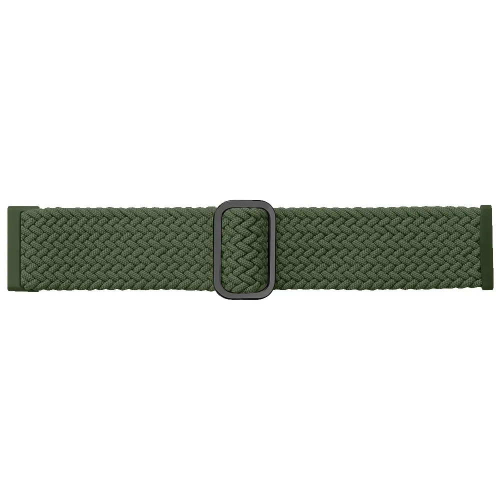Fitbit Sense 2 Adjustable Woven Strap (Army Green)