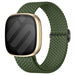 Fitbit Sense 2 Adjustable Woven Strap (Army Green)