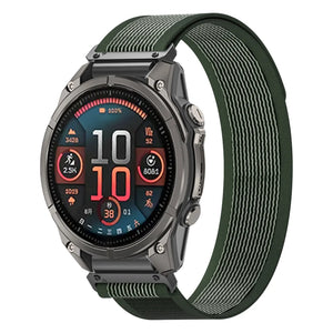 Garmin Fenix 7s Premium Trail Loop Strap (Army Green)