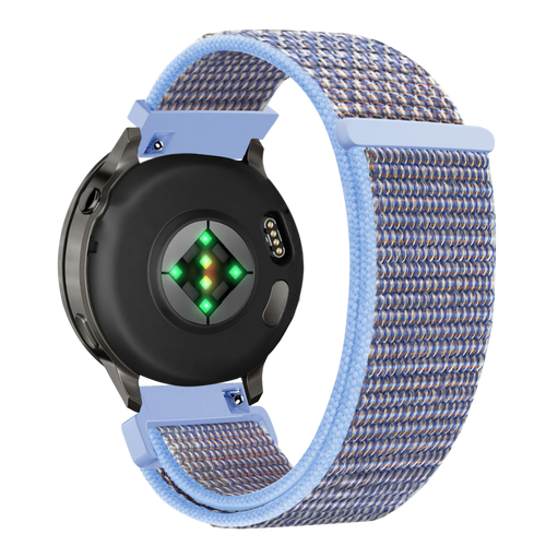 Bandz Garmin Bounce 2 Nylon Loop Strap (Azure Blue)
