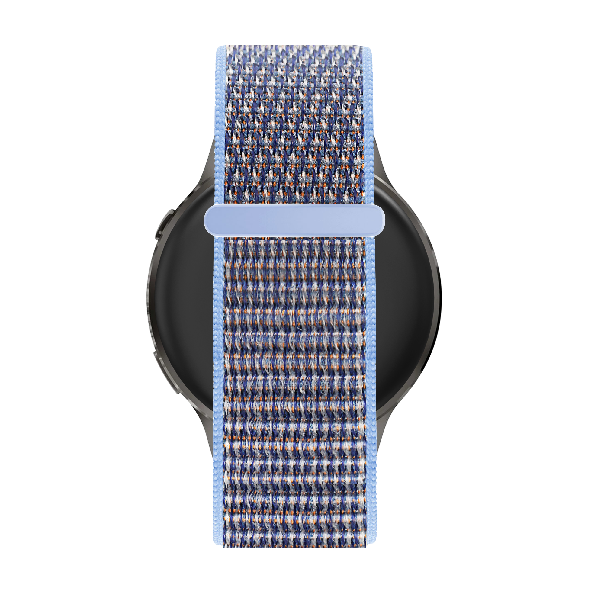 Bandz Garmin Bounce 2 nylon loop band (azure blauw)