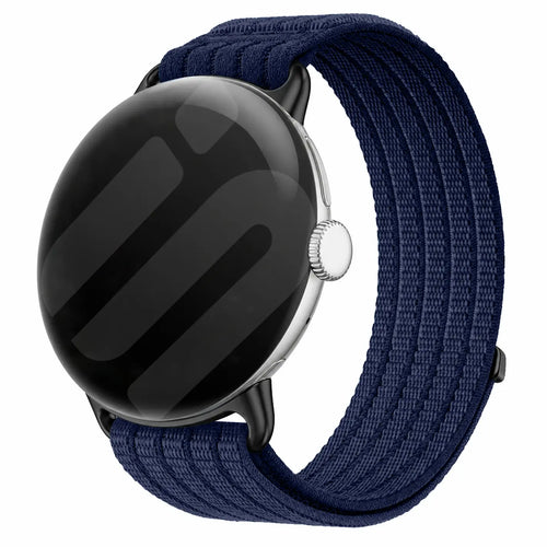 Google Pixel Watch 3 - 45mm ultradunne nylon band (azure blauw)