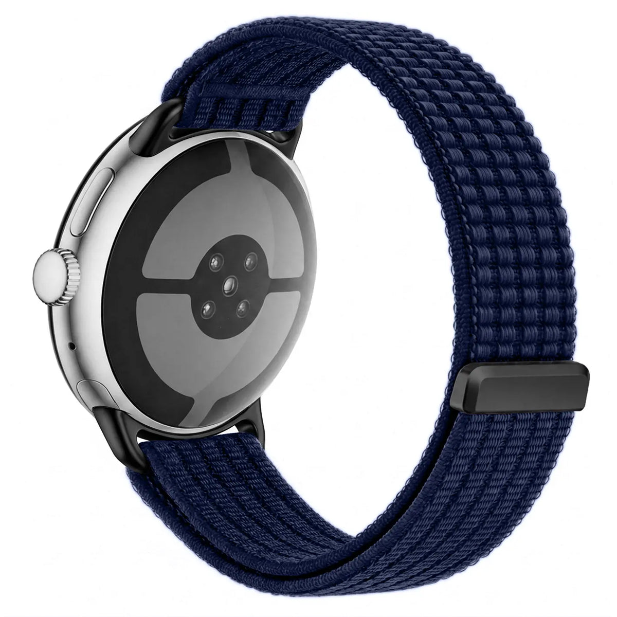 Google Pixel Watch 3 - 45mm ultradunne nylon band (azure blauw)