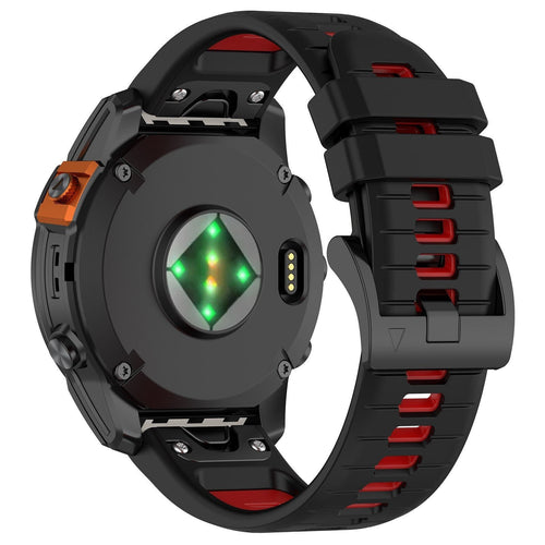Garmin Approach S70 - 47mm sport gesp band (zwart/rood)
