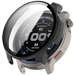 Amazfit Balance 2 PC case met glas (zwart)