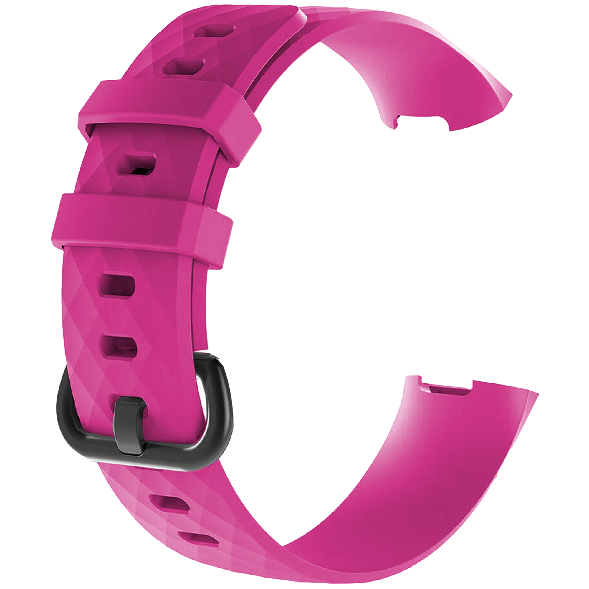 Fitbit Charge 4 silicone band (fel roze)