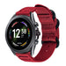 Fossil Gen 6 - 44mm nylon gesp band (rood)