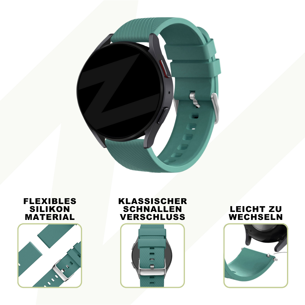 Bandz Suunto Vertical Silicone Strap 'Deluxe' (Viridian)