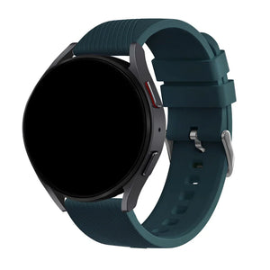 Bandz Coros Apex 4 - 42mm siliconen band 'Deluxe' (donkergroen)