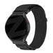 Bandz OnePlus Watch Lite Alpine nylon bandje (zwart)