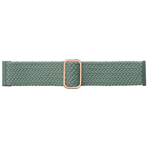 Fitbit Versa 3 Adjustable Woven Strap (Green)