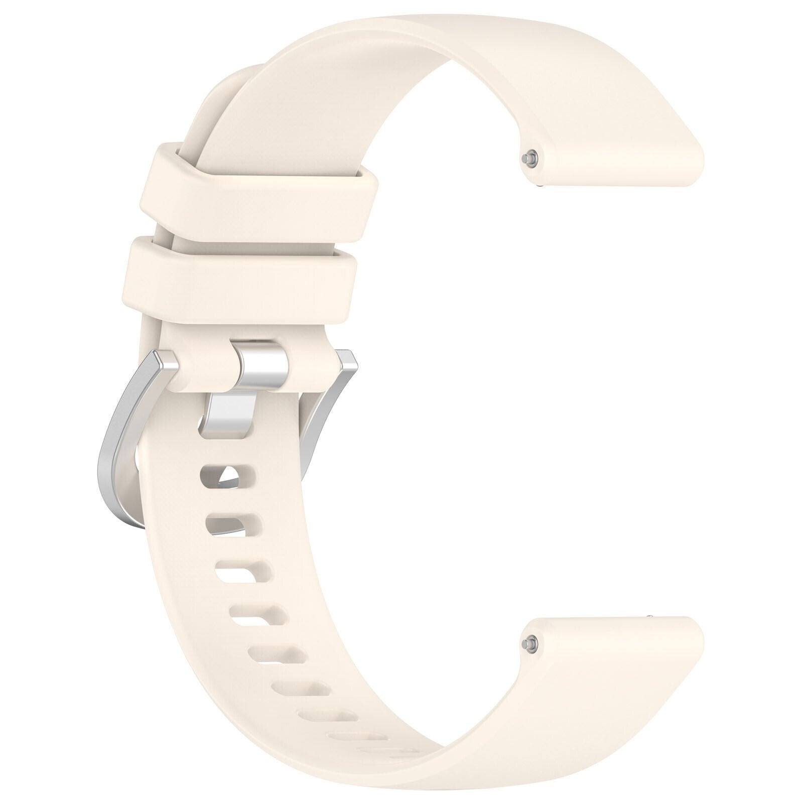 Garmin Vivomove Sport Classic Silicone Strap (Starlight)