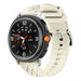Samsung Galaxy Watch 8 - 40mm Diamond Leather Hybrid Strap (Beige)