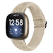 Fitbit Versa 3 Elastic Strap (Beige)