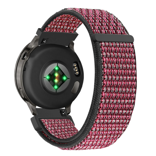 Bandz Garmin Vivomove 3 nylon loop band (true berry)