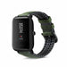 Xiaomi Amazfit Bip siliconen / leren bandje (groen)
