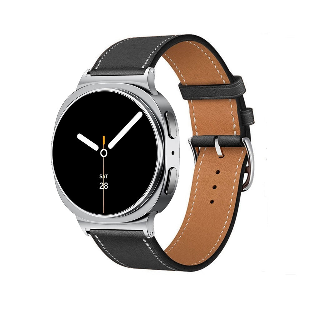 Samsung Galaxy Watch 8 - 40mm Classic Leather Strap (Black)