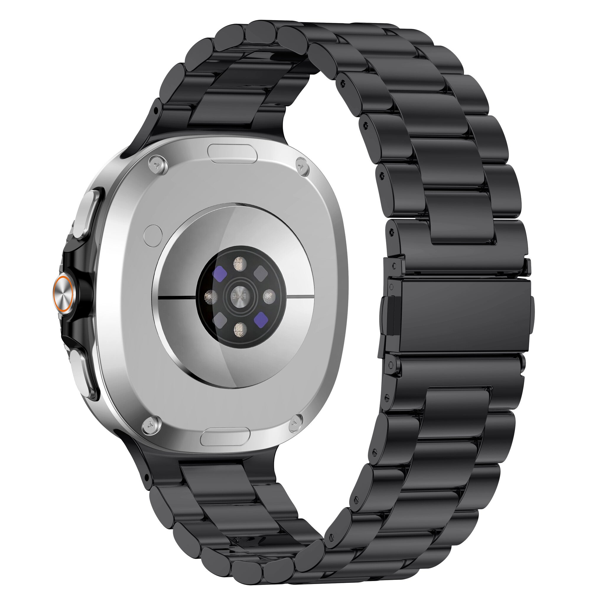 Samsung Galaxy Watch 8 - 44mm Steel Strap (Black)