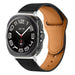 Samsung Galaxy Watch Ultra Leather Strap (Black)