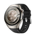 Huawei Watch 5 - 46mm leren hybrid bandje 'perfect fit' (zwart)