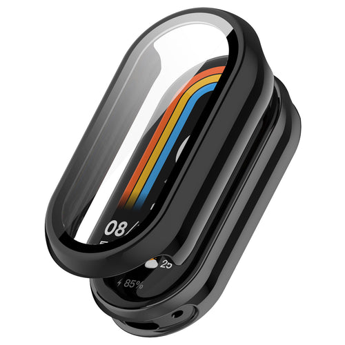 Xiaomi Smart Band 10 hard case met glas (zwart)