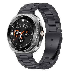 Samsung Galaxy Watch 8 Classic stalen bandje (zwart)