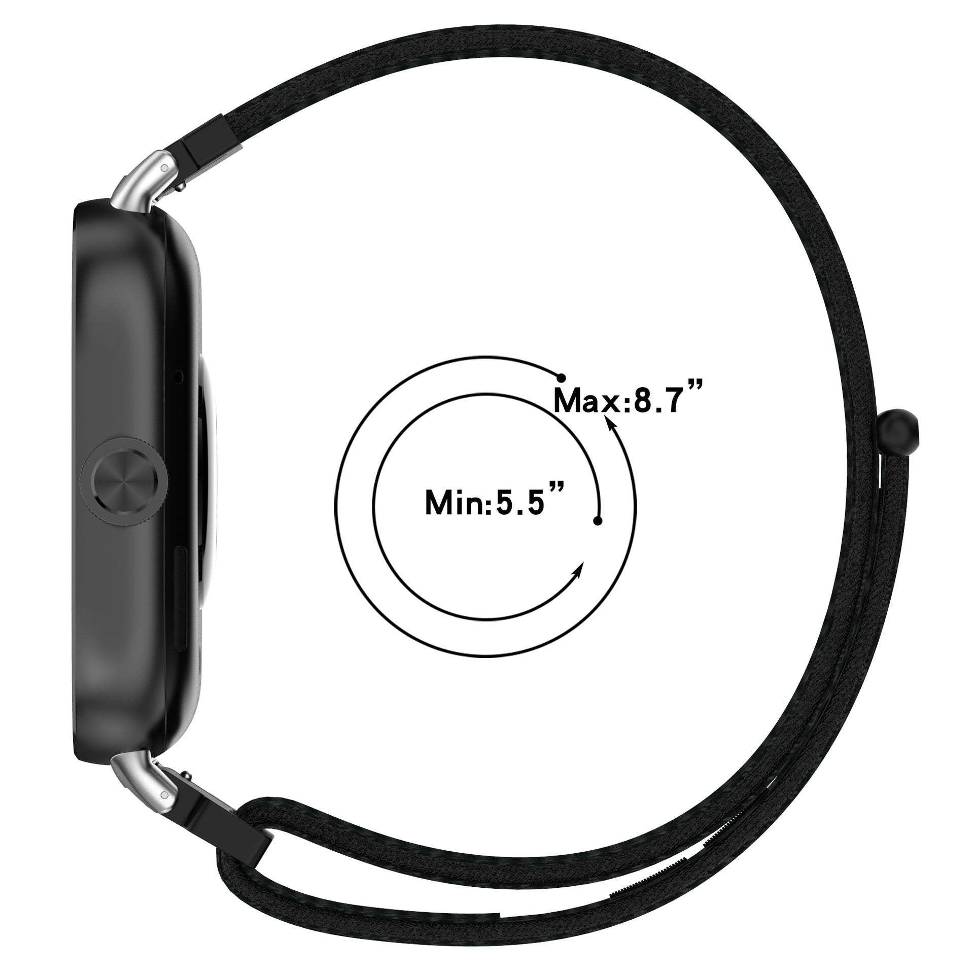 Redmi Watch 5 nylon band (zwart)