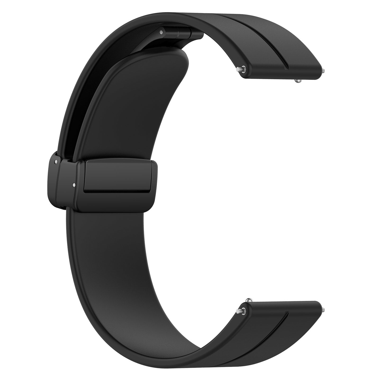 Amazfit Bip 6 d-buckle siliconen bandje (zwart)