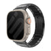 Apple Watch Steel Hybrid Strap (Black)