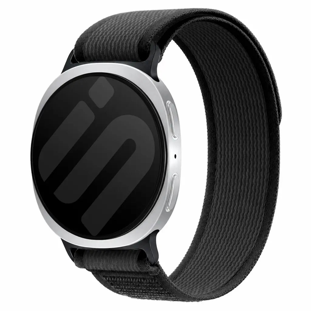 Samsung Galaxy Watch 8 - 44mm trail nylon band (zwart)