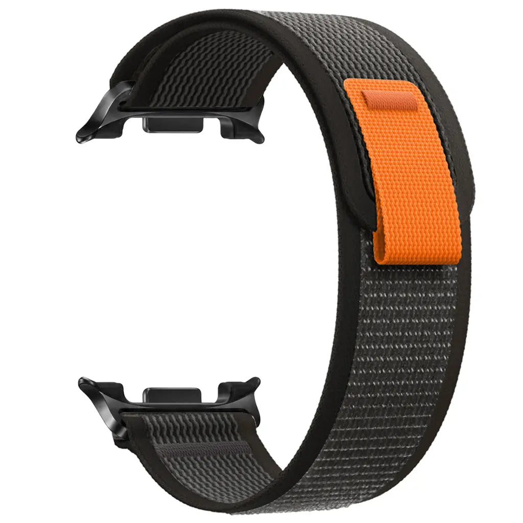 Samsung Galaxy Watch 8 Classic trail nylon band (zwart)