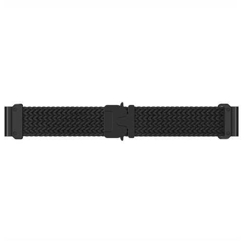 Garmin Forerunner 945 Braided Strap P-Buckle (Black with Black)