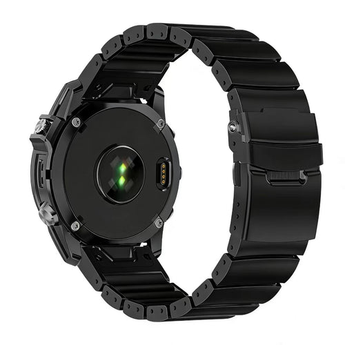 Amazfit T-Rex Ultra 2 Titanium Hybrid Strap (Black)