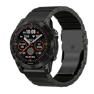 Garmin Descent MK3i - 51mm Titanium Hybrid Strap (Black)