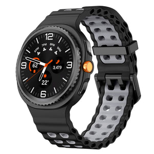Samsung Galaxy Watch 8 - 44mm Ocean bandje (zwart/grijs)