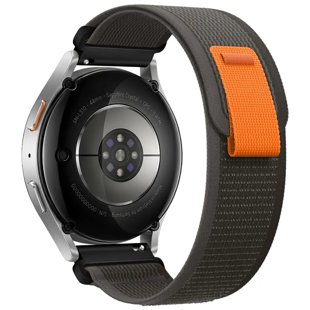 Huawei Watch GT 7 Pro trail nylon band (zwart/grijs)