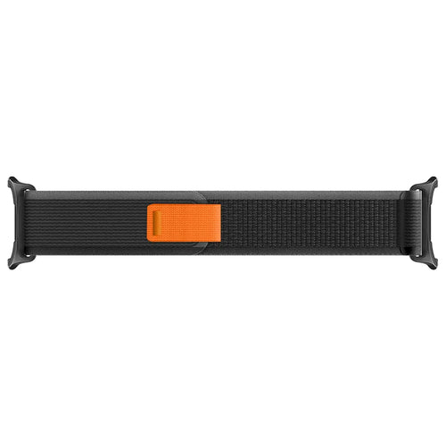 Samsung Galaxy Watch Ultra 2 trail nylon band (zwart/grijs)