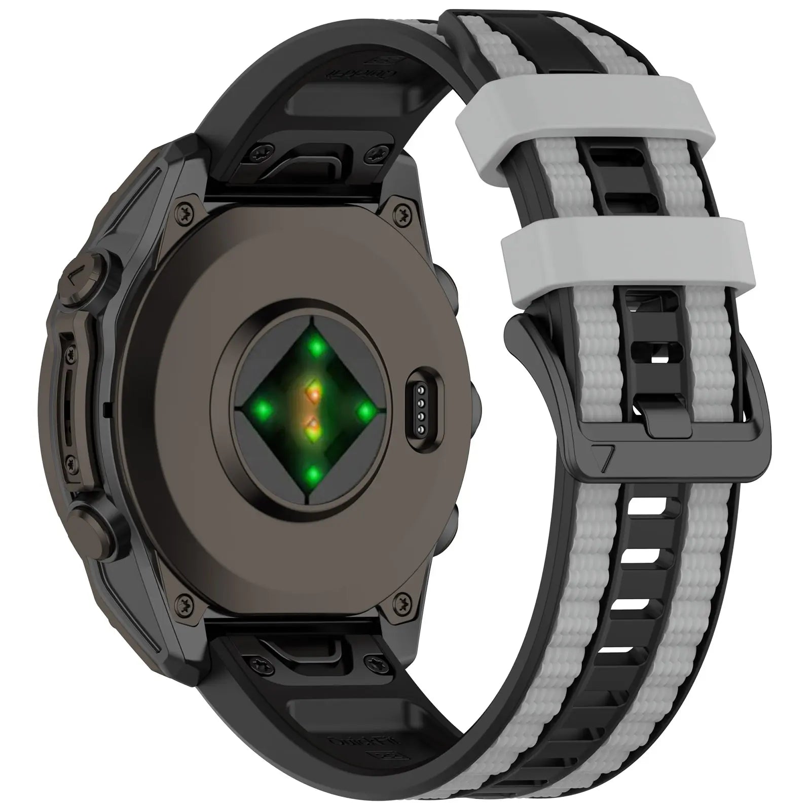Garmin Approach S60 Sport Grain Strap (Black/Grey)
