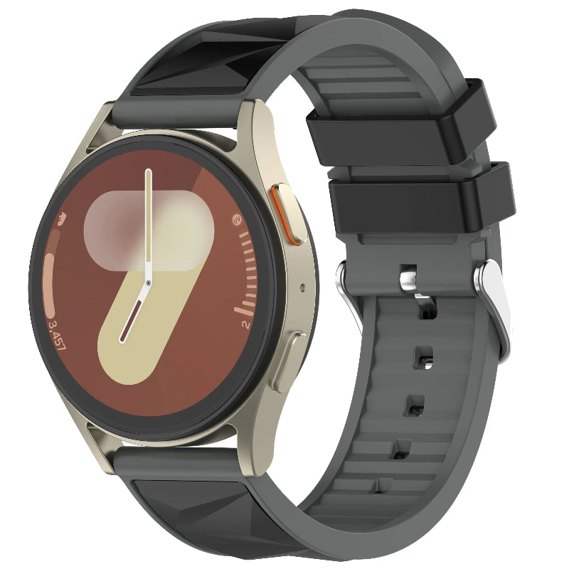 Suunto Nautic S diamond sport band (zwart/grijs)