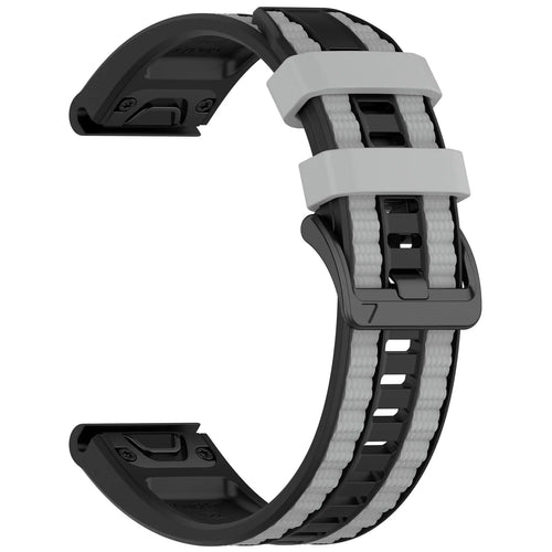 Garmin Approach S60 Sport Grain Strap (Black/Grey)