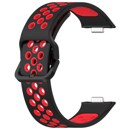 Huawei Watch Fit 5 sport bandje (zwart/rood)